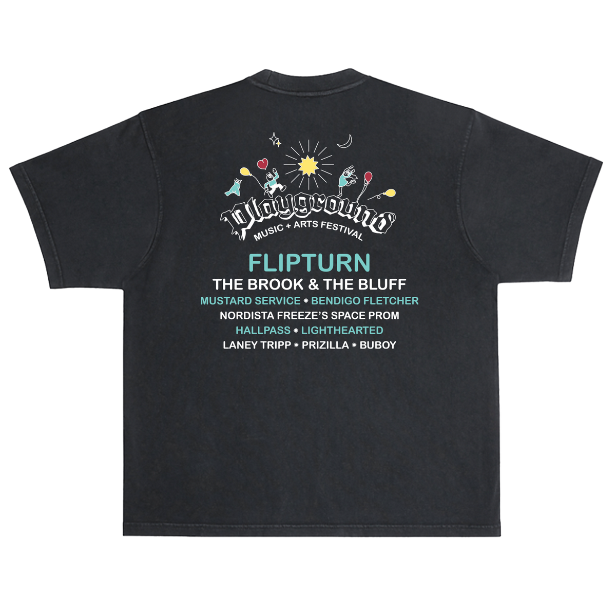Playground 2025 Festival T-Shirt – flipturn