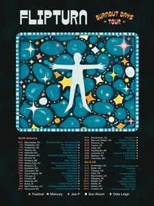 The Burnout Days Summer Tour Poster (Signed/Unsigned)