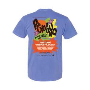 Playground Fest T-Shirt & Koozie Bundle